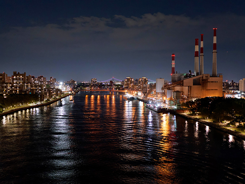 Ravenswood Generating Station in Queens, N.Y.