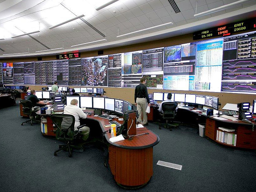 MISO control room