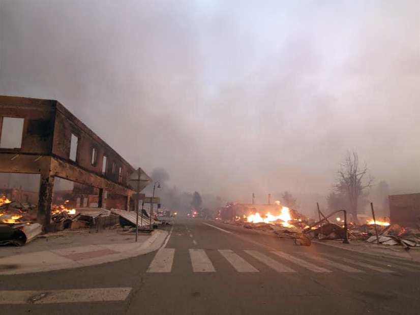 The 2021 Dixie fire, which started when a tree fell onto a PG&E distribution line, burned 963,309 acres in California including most of the town of Greenville.