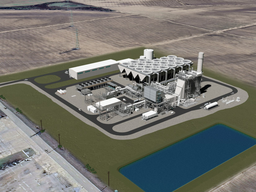 A rendering of Entergy Mississippi's plans for its first power plant in 50 years, the 754-MW, $1.2 billion Delta Blues Advanced Power Station. Entergy has already broken ground for the gas plant.